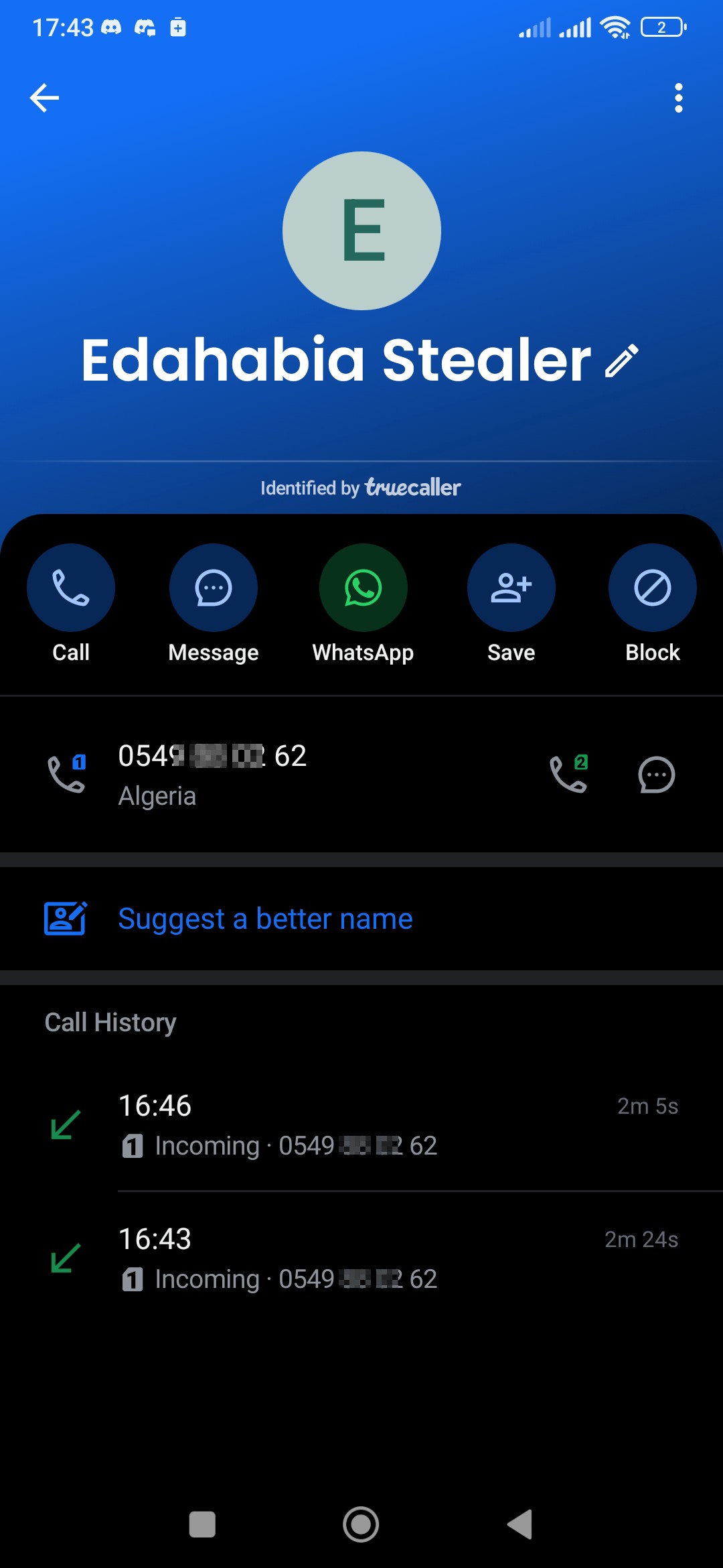 my first ever edahabia scam