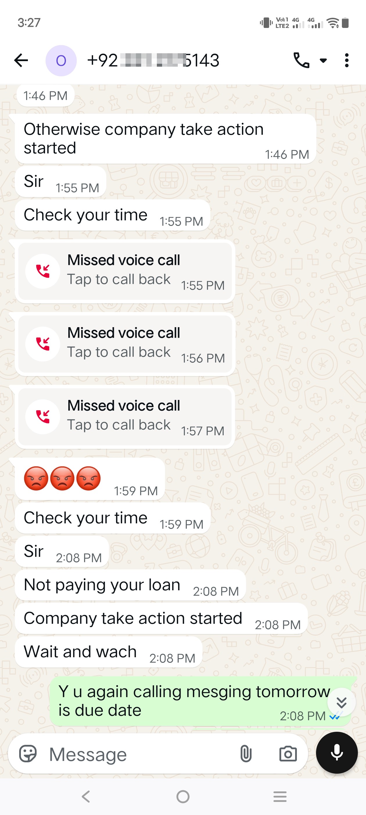 don't take loan any 7 days app they will do to much torture  - image 5