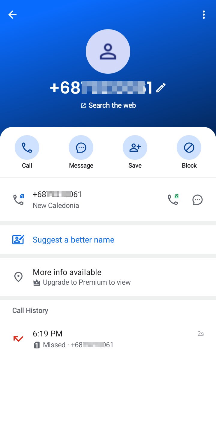 possible scam