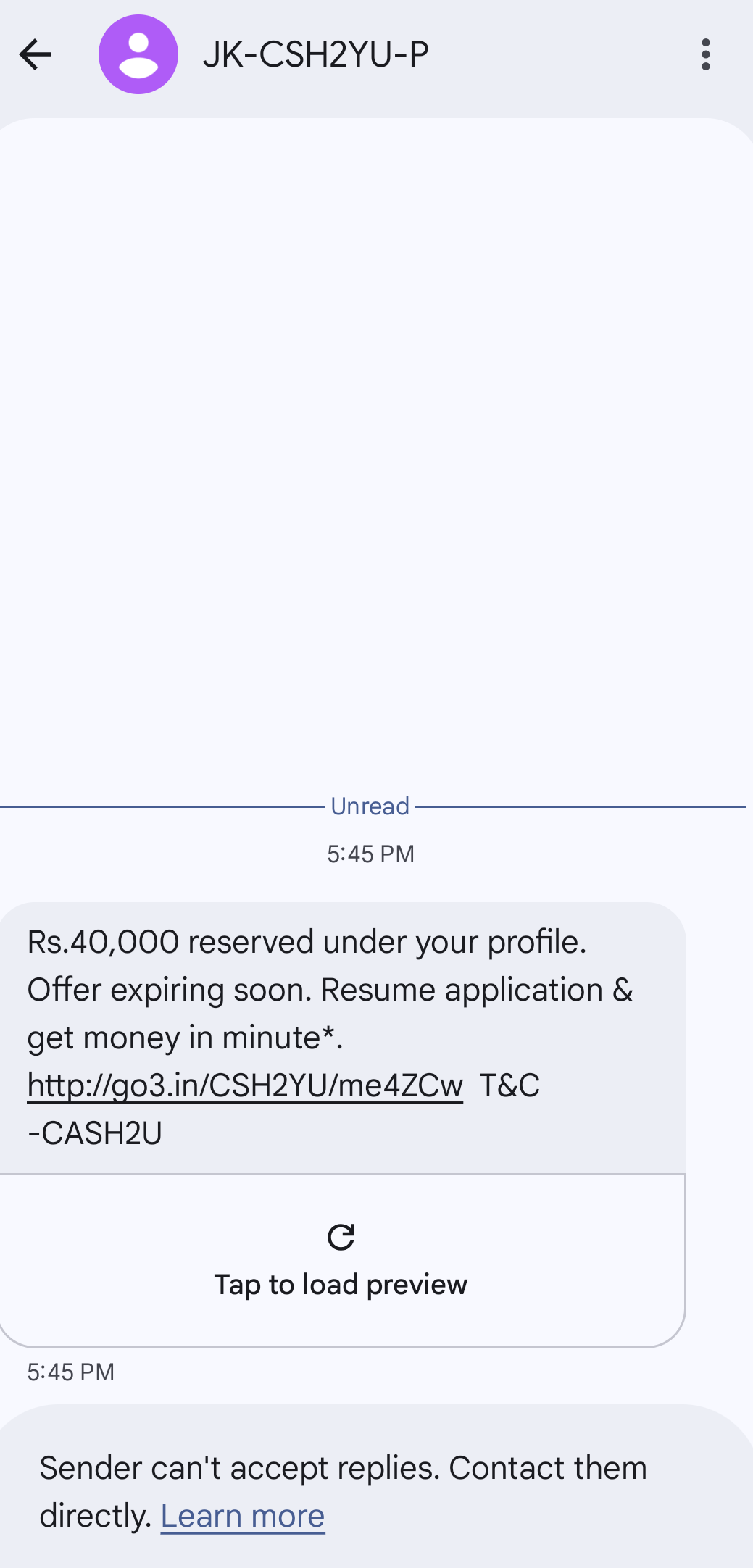 APPROVED LOAN FRAUD !