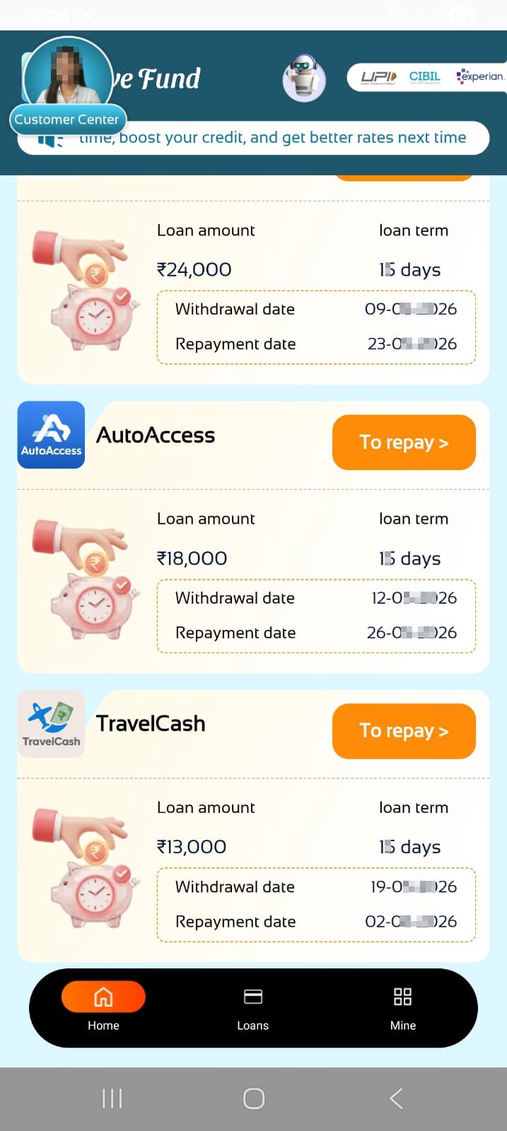 Jackpot fund app. , Hope fund app. Fake loan app and working against RBI guidelines - image 2