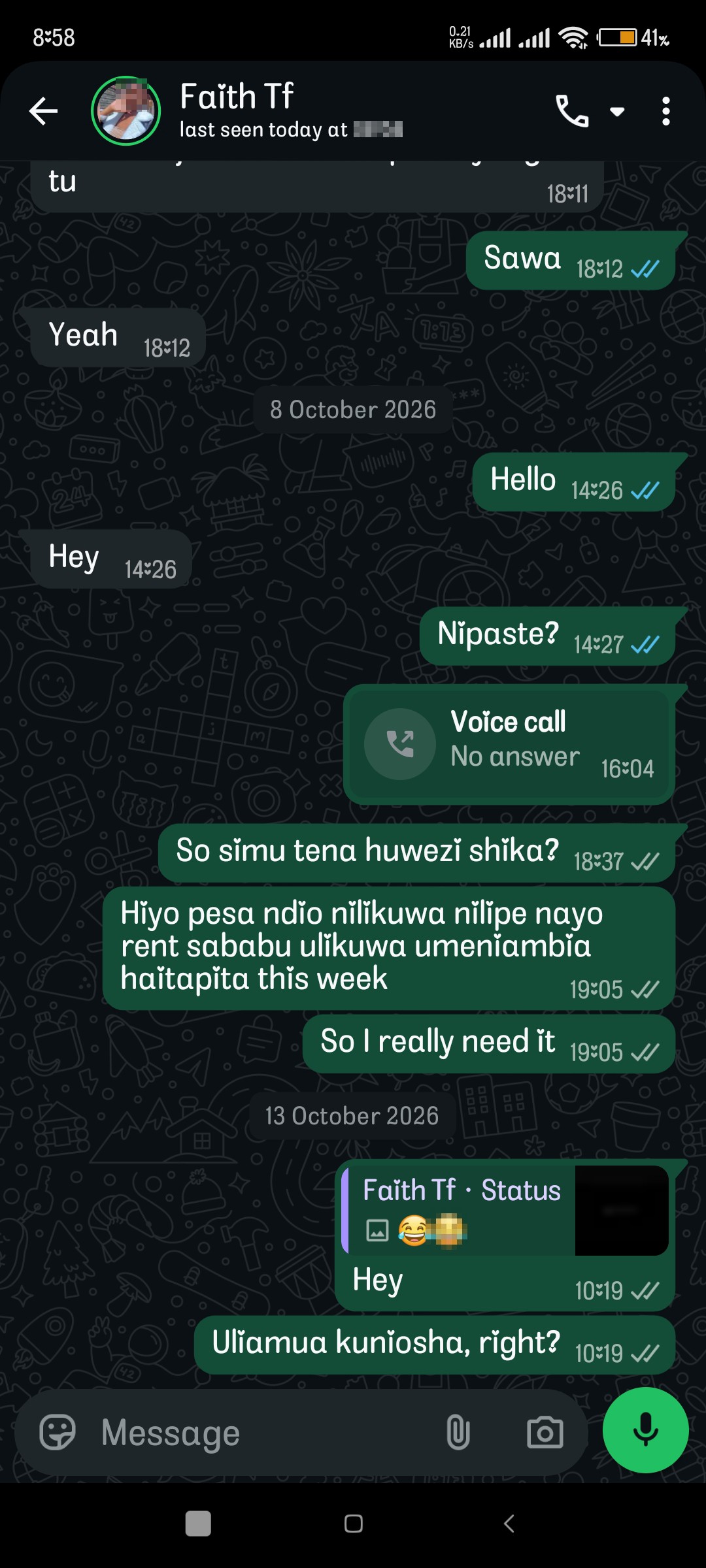 Scam texting factory account seller