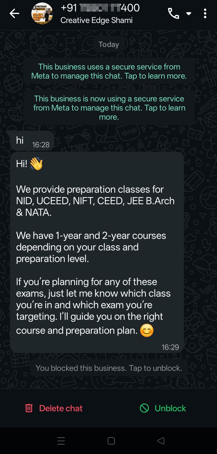 Educational scam