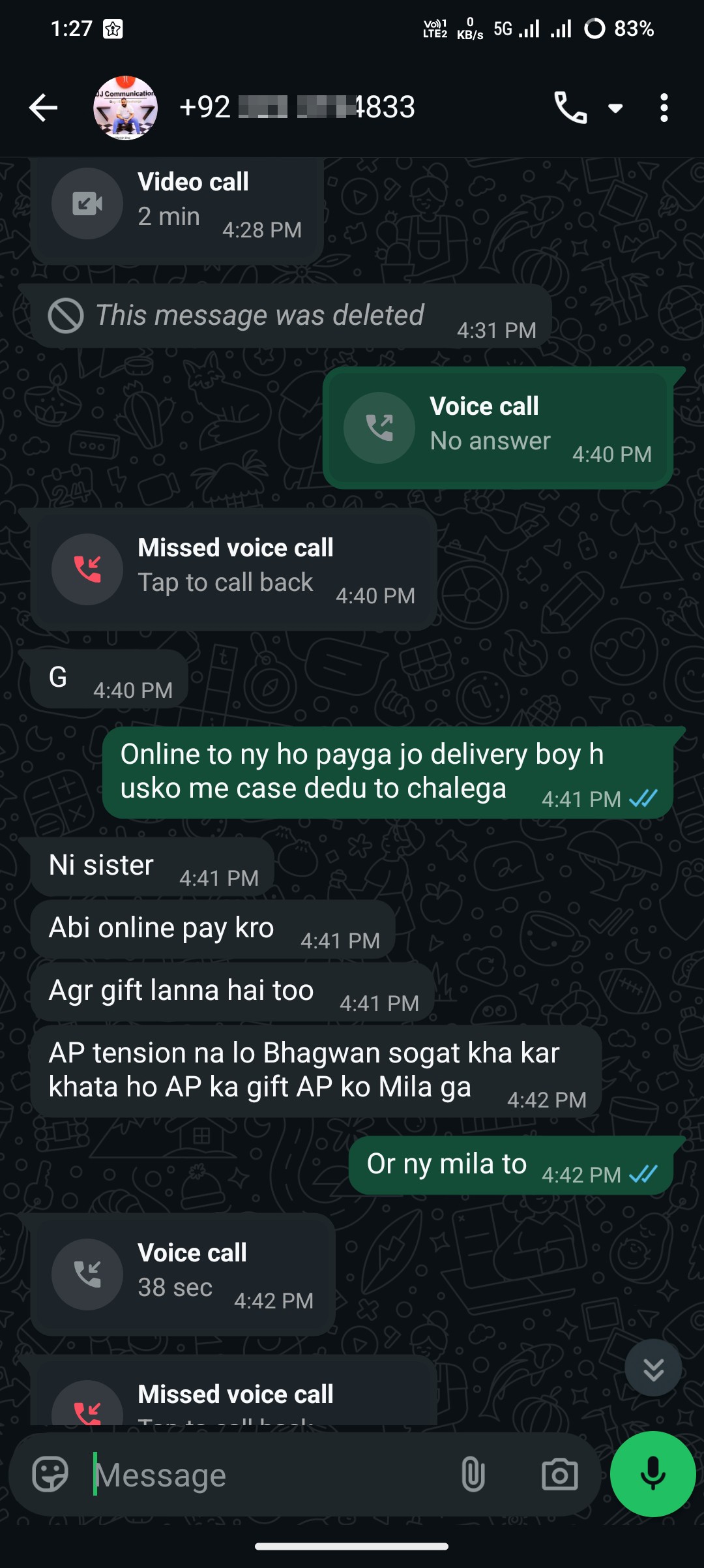 gift scam 