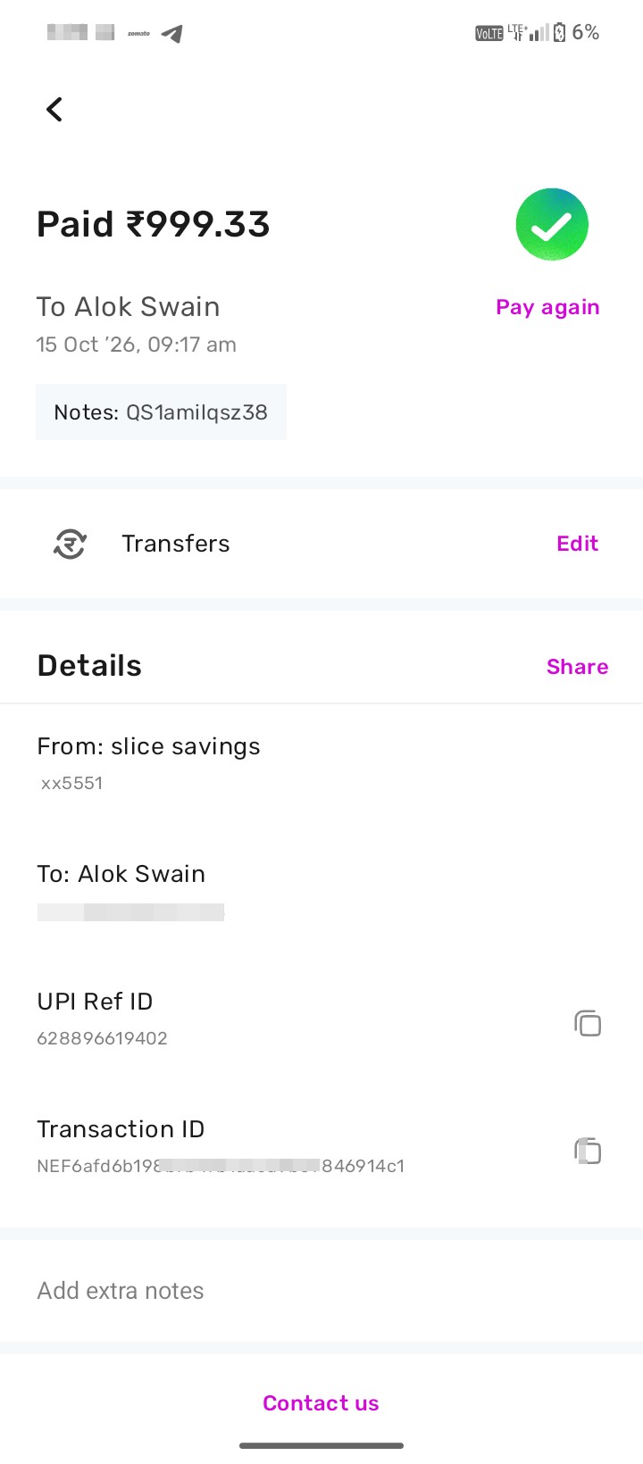 Fraud transaction  - image 5