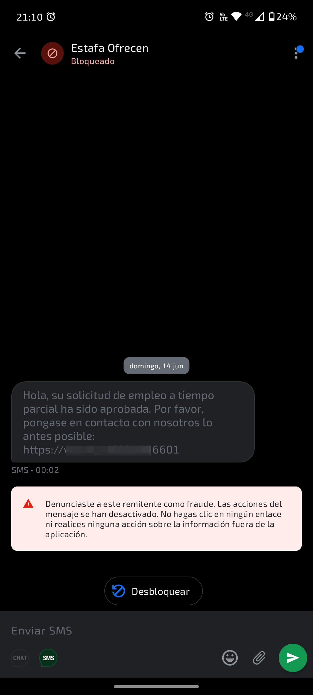 estafa chile