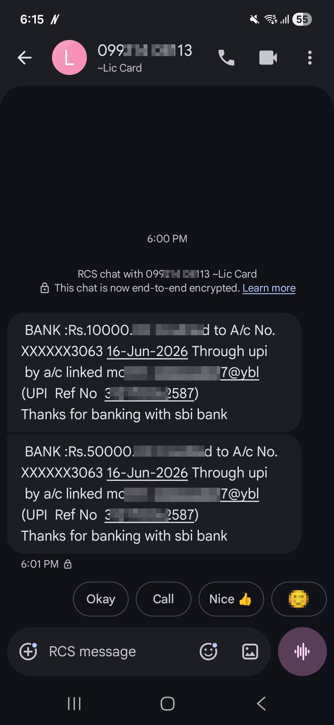 Money scam