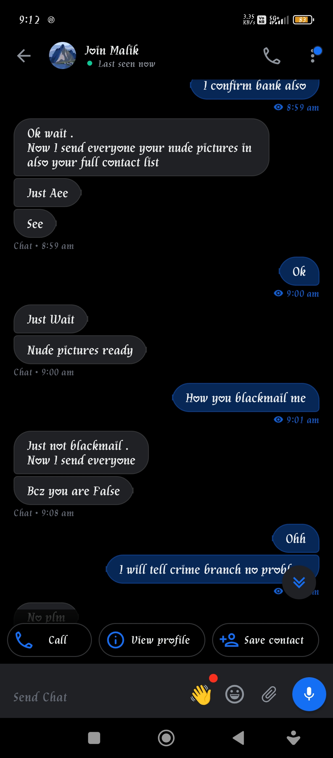 sexual harrasment and blackmail  - image 2