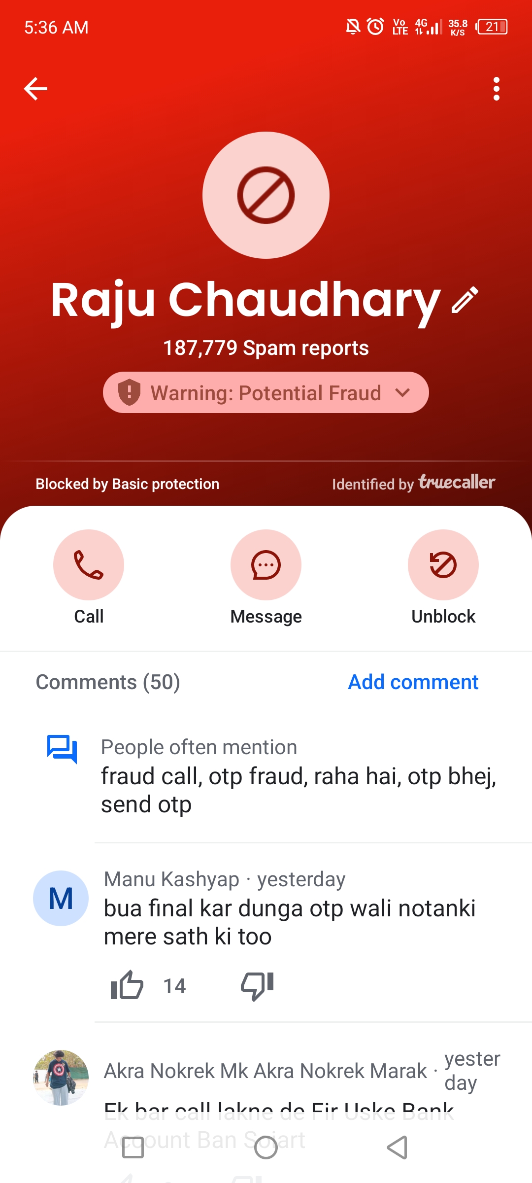 fake otp and calls  - image 2