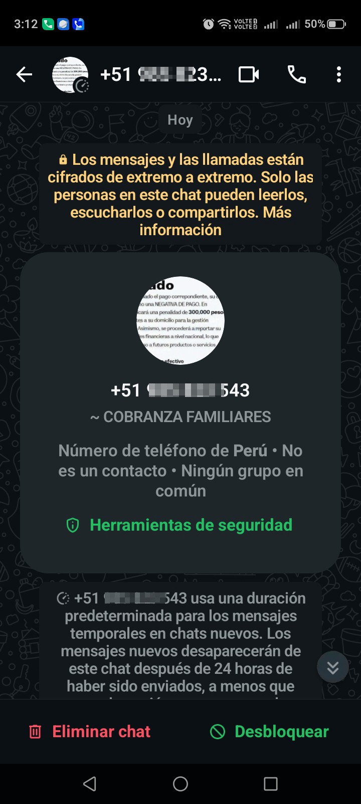 International scam