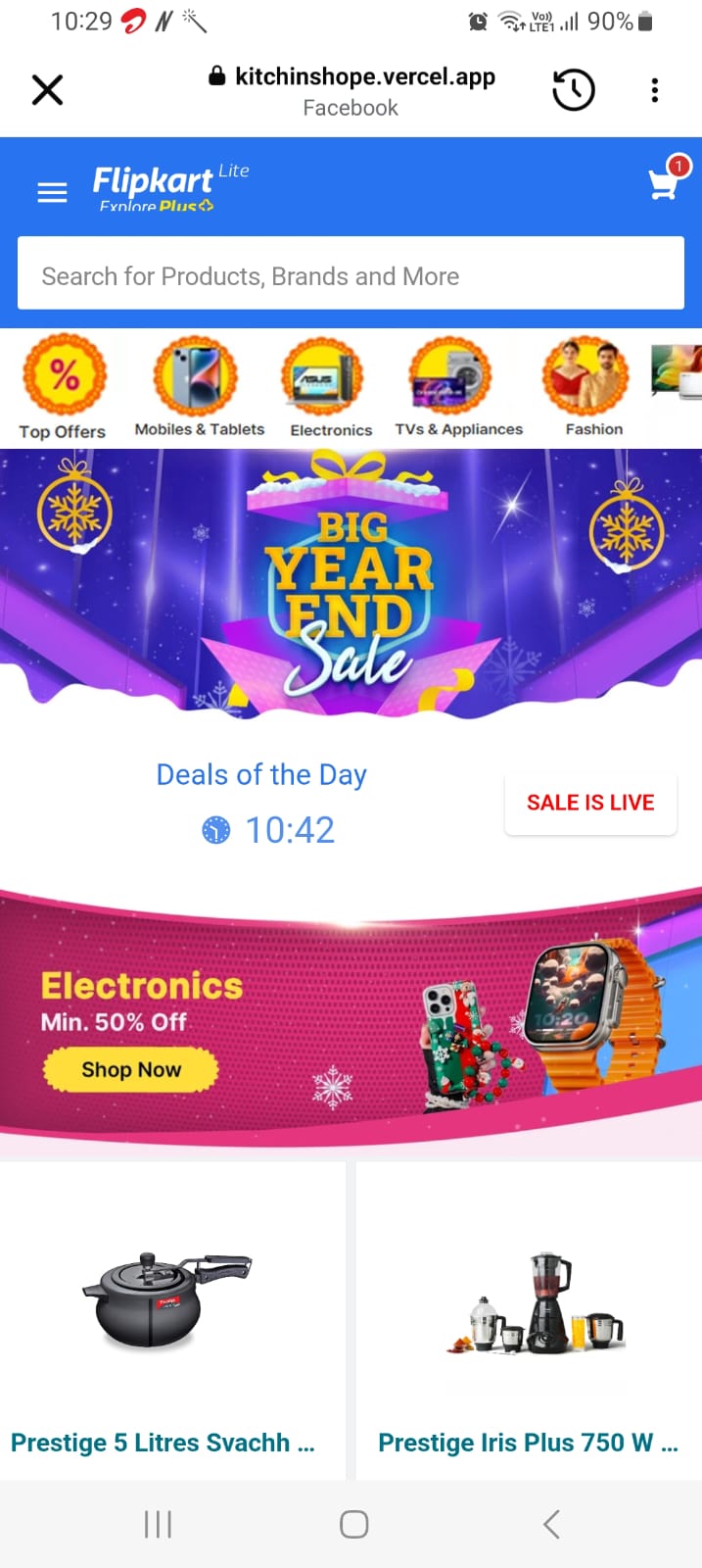 Fake Flipkart ad for mixer grinder leads to personal account payment