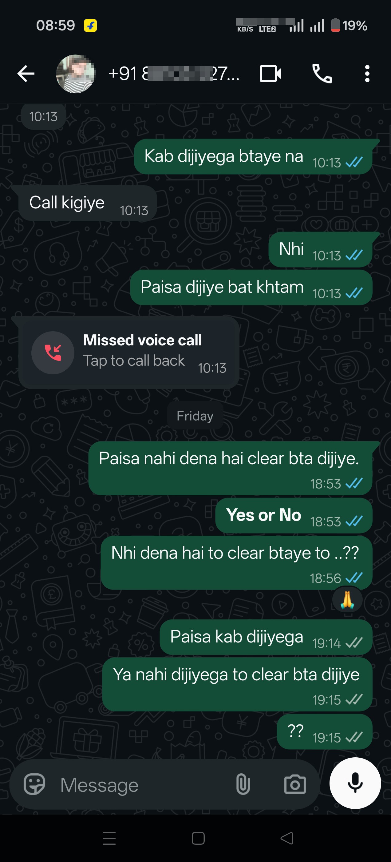 Fraud PG Owner , Avoid This Number [PHONE]