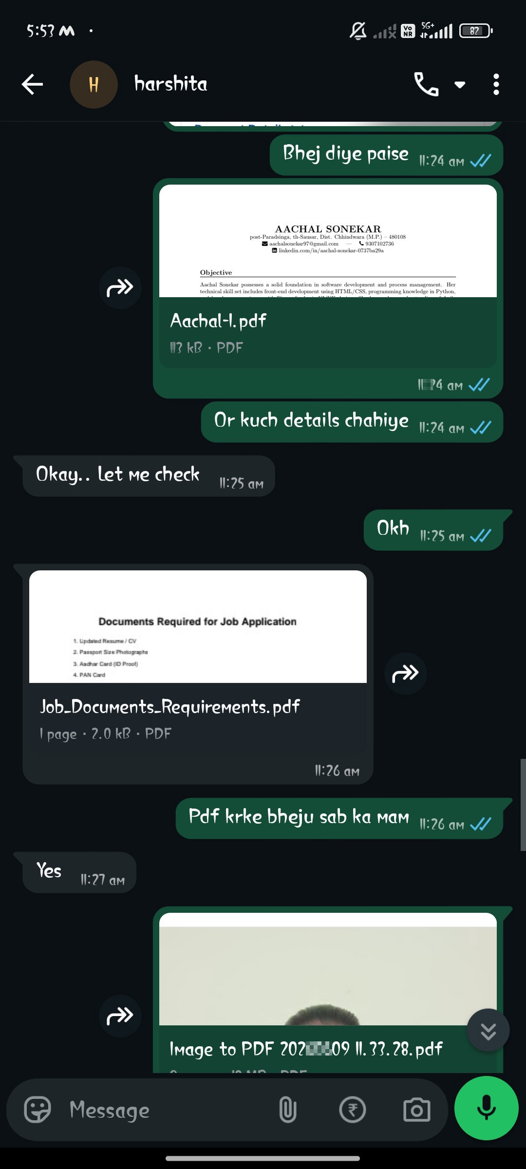 I have been frauded in the name of job.