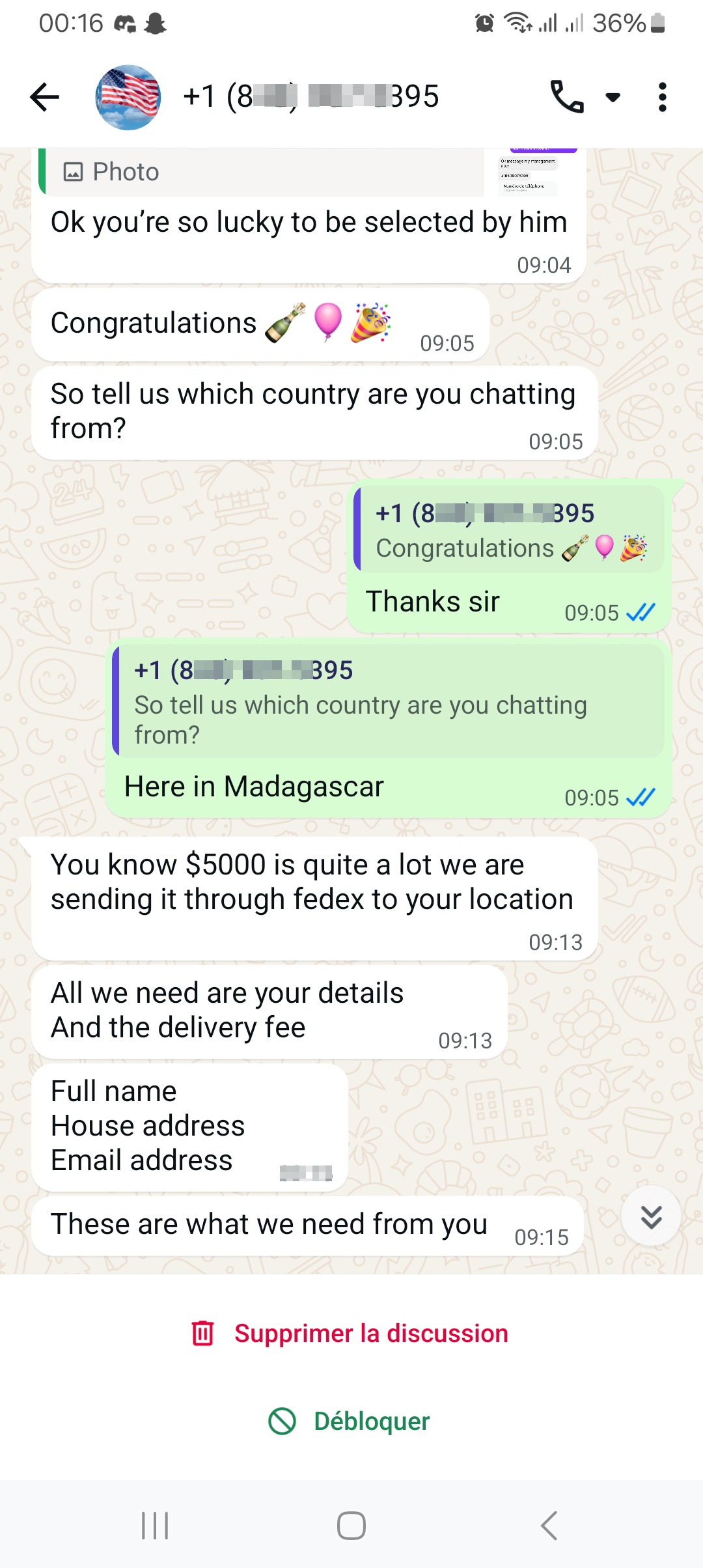 Never give your details or money to strangers! 🚫💰