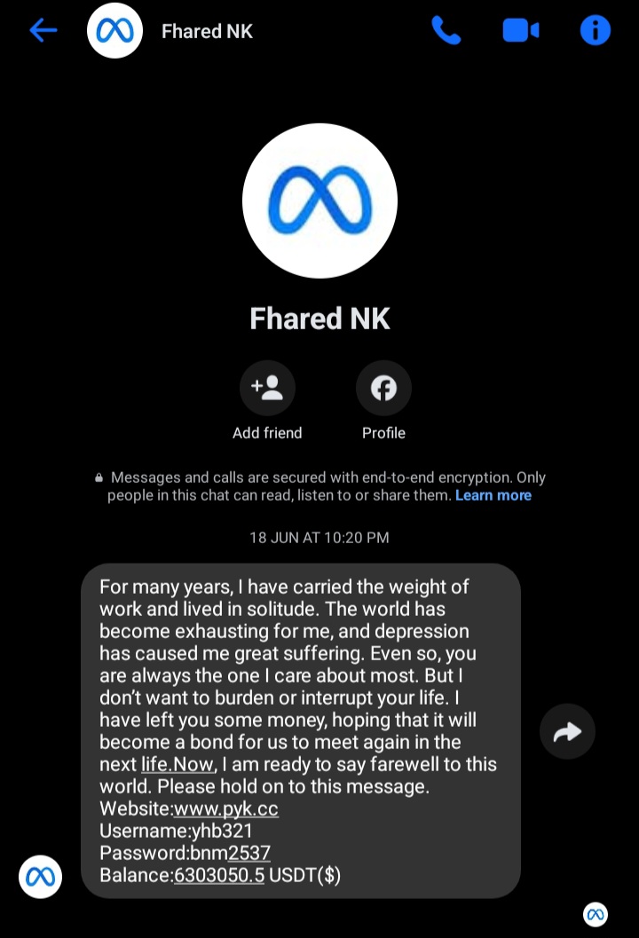 New scam 