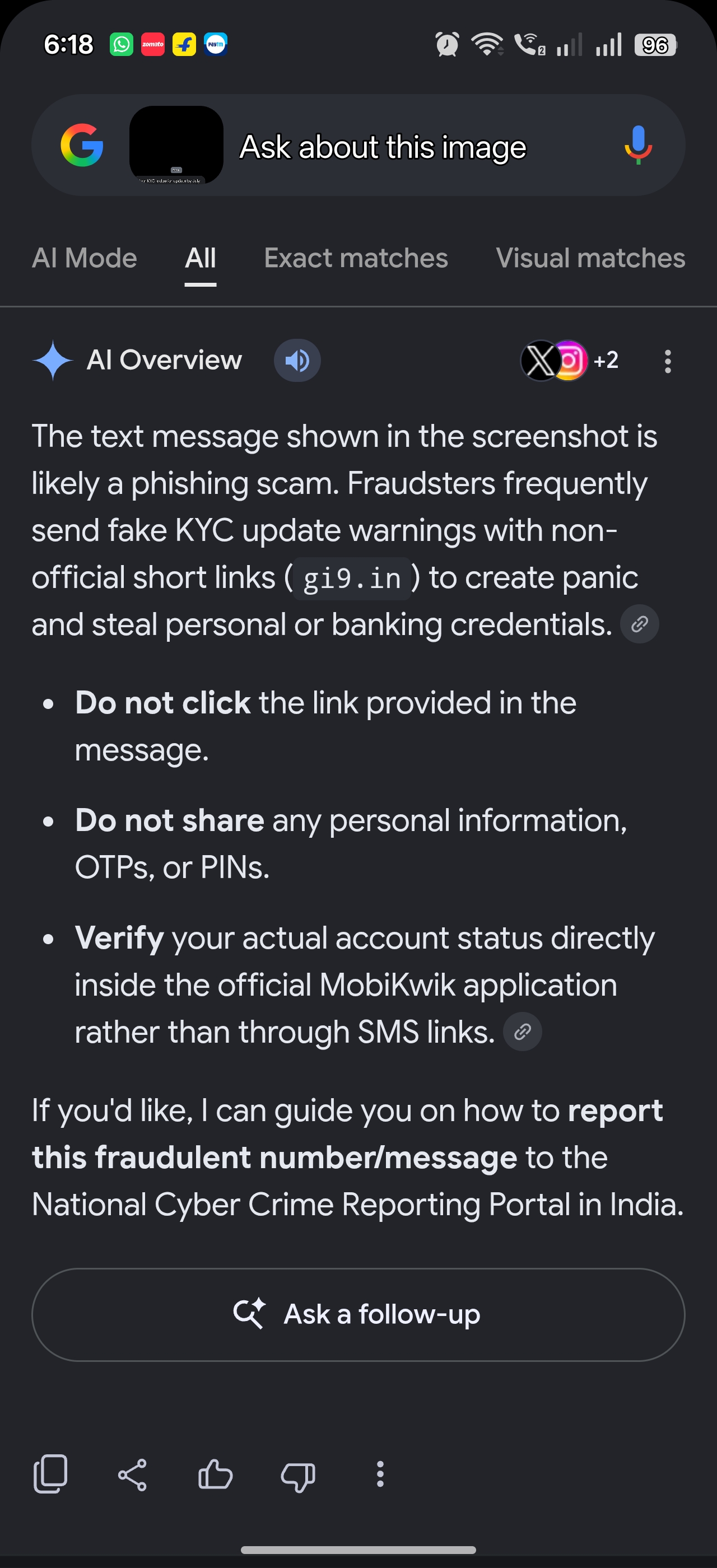 FAURD MONEY SCAM  - image 2