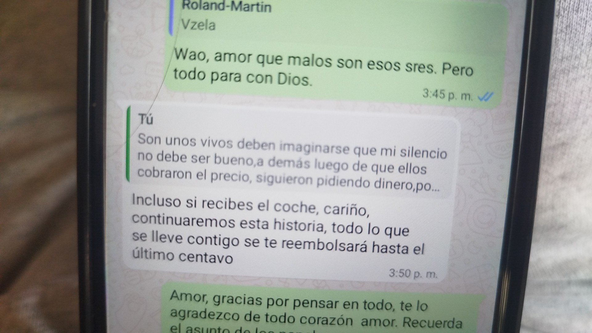 Suspicion of possible scam via WhatsApp - image 5