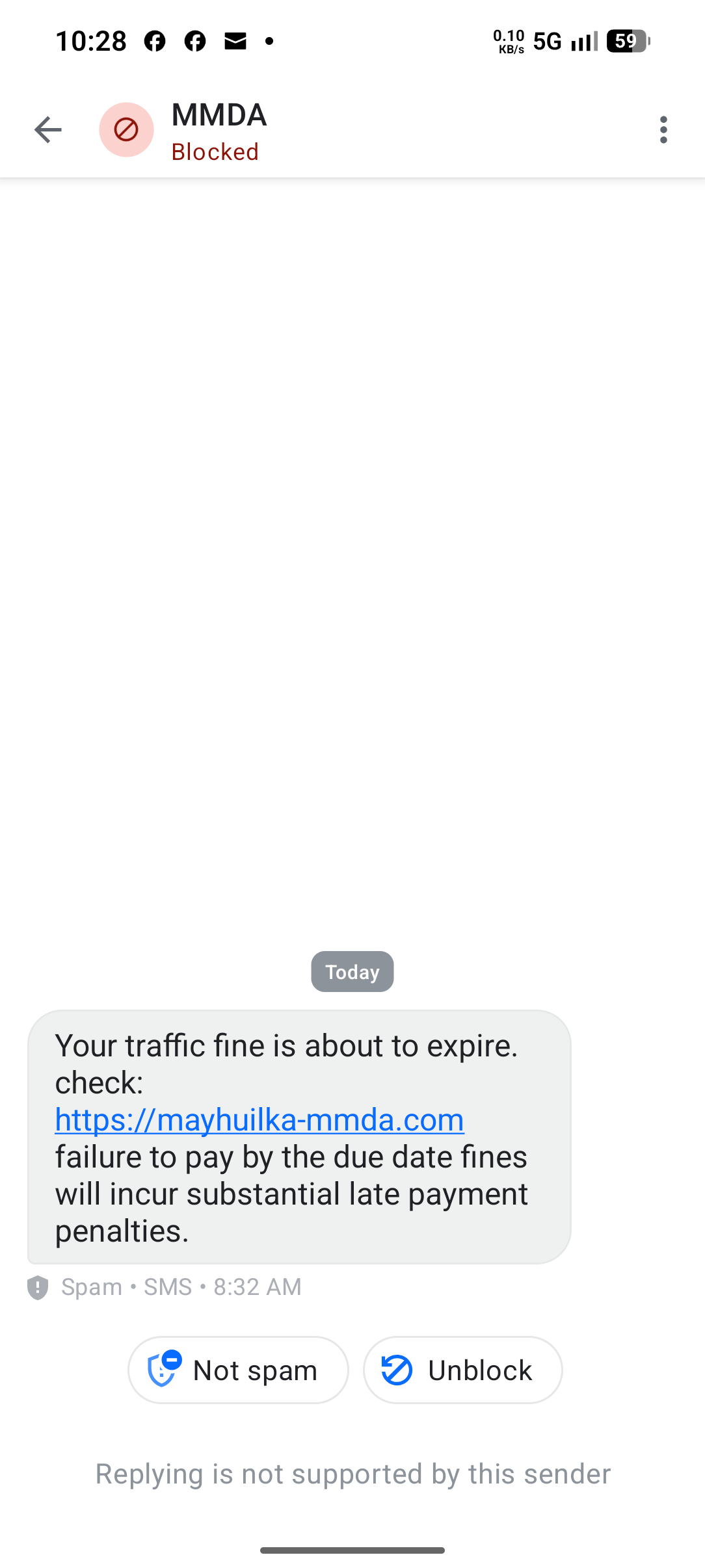 Fake MMDA