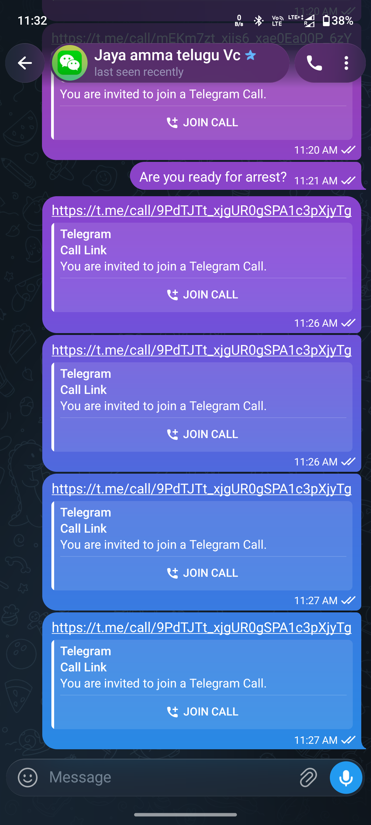 Video call service big scammer 