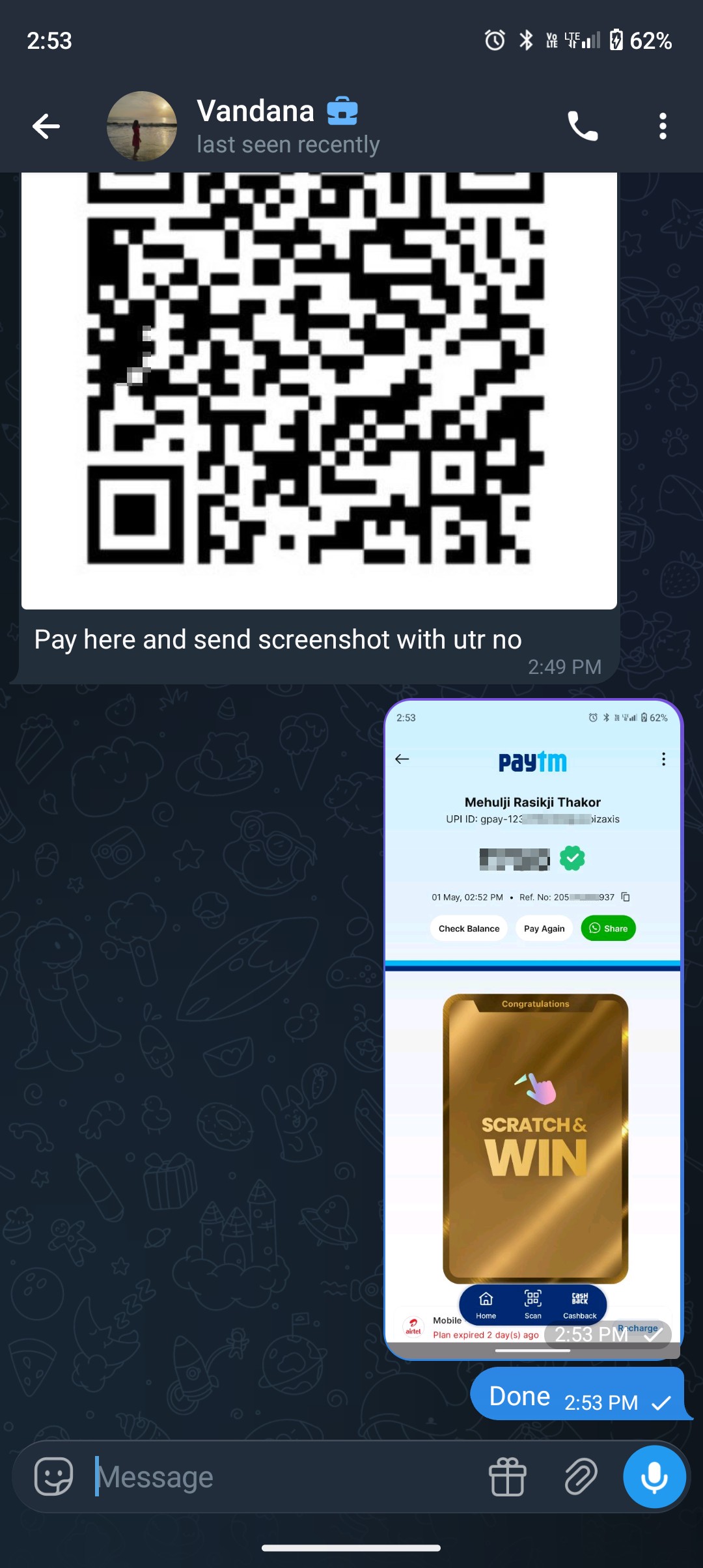 Google Map Review Scam, Telegram scammers - image 4