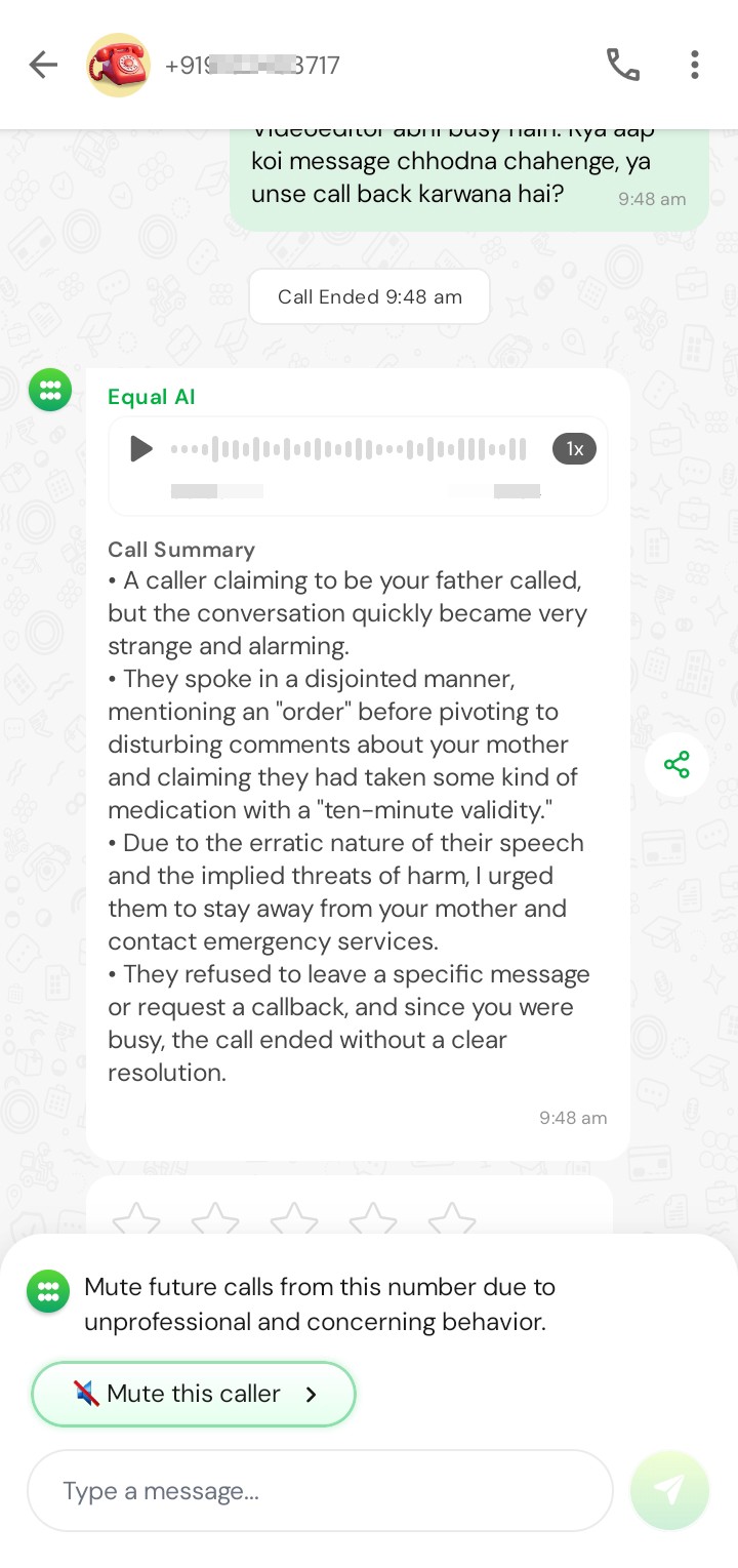scam harassment for me .