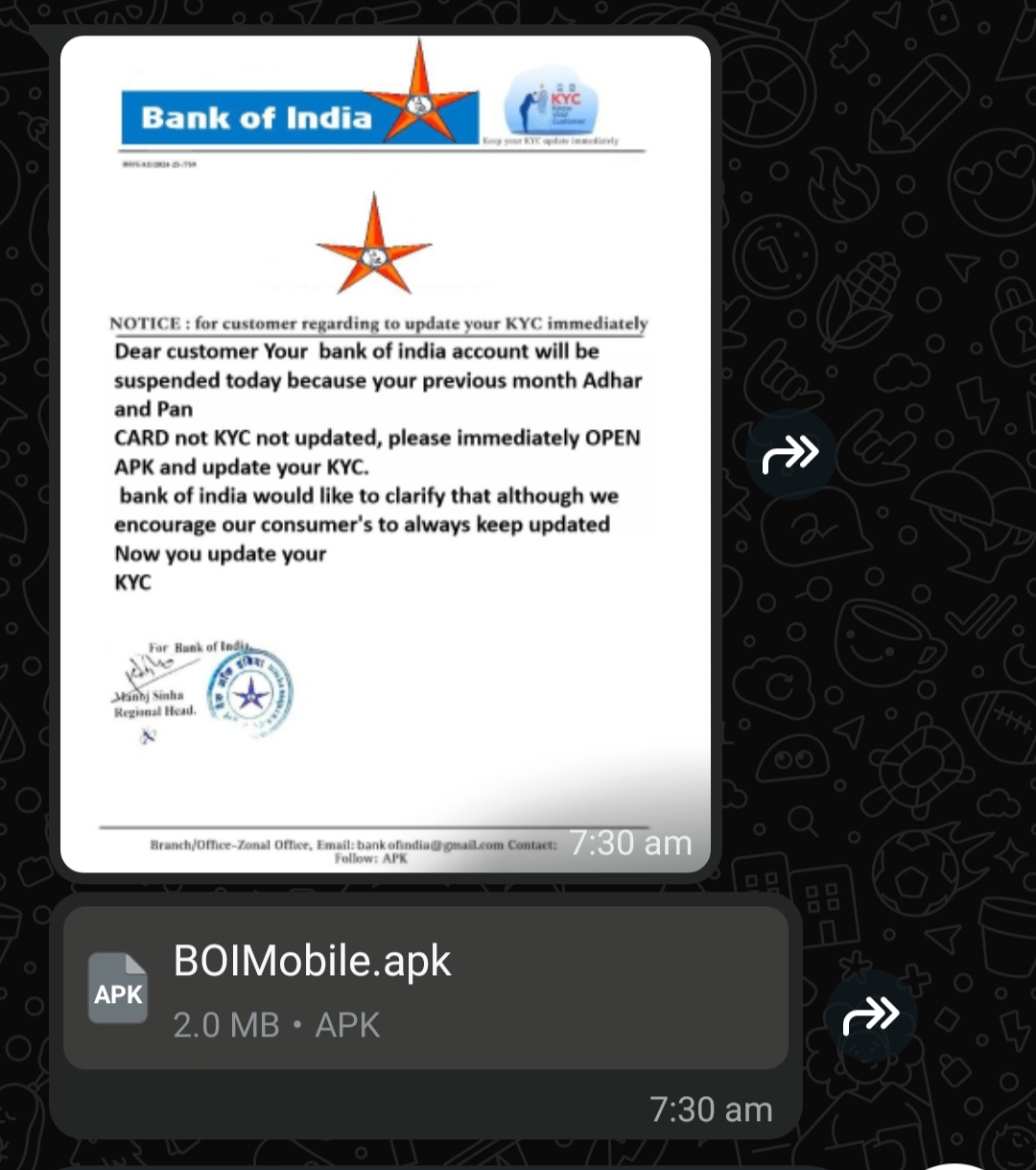 App Links Scam
