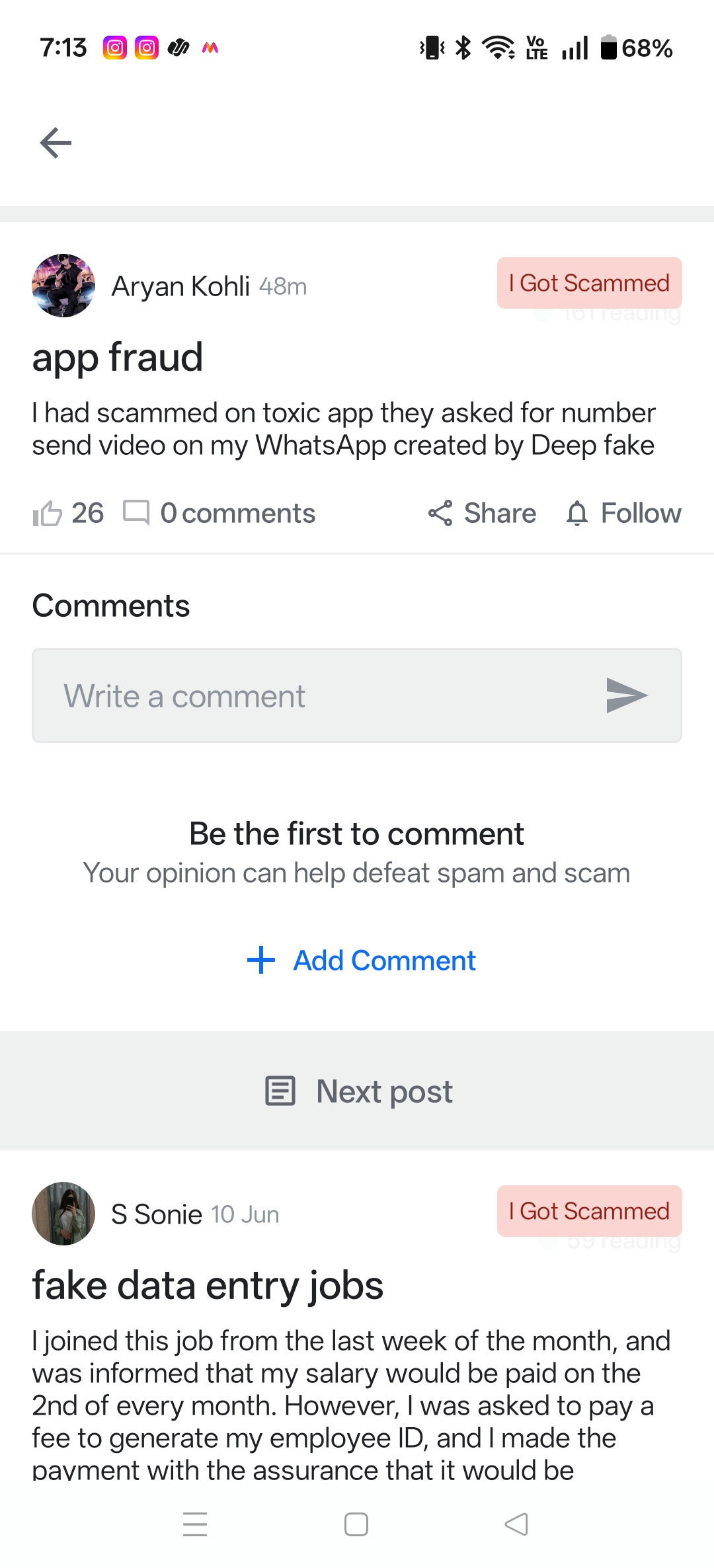 dating app is scammed  - image 7