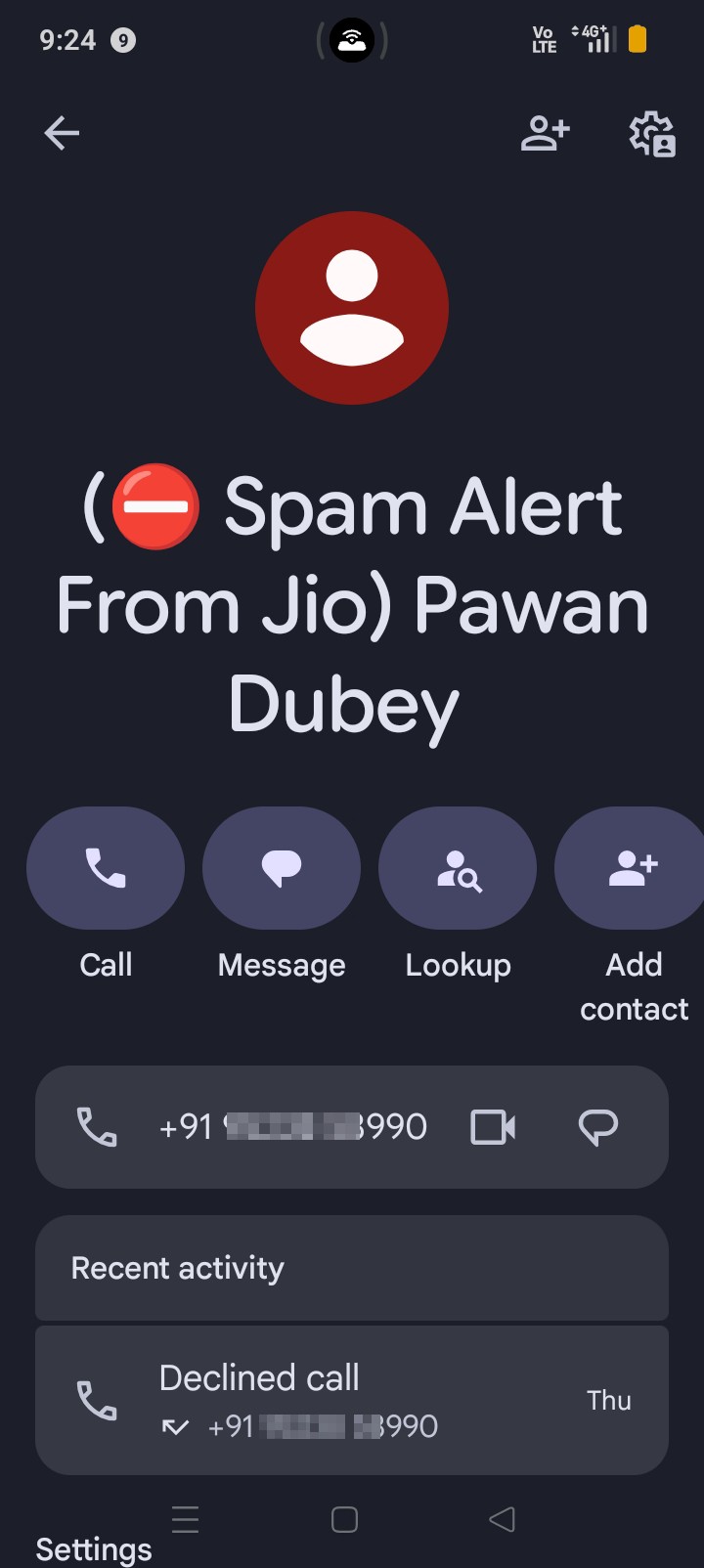 fraud call