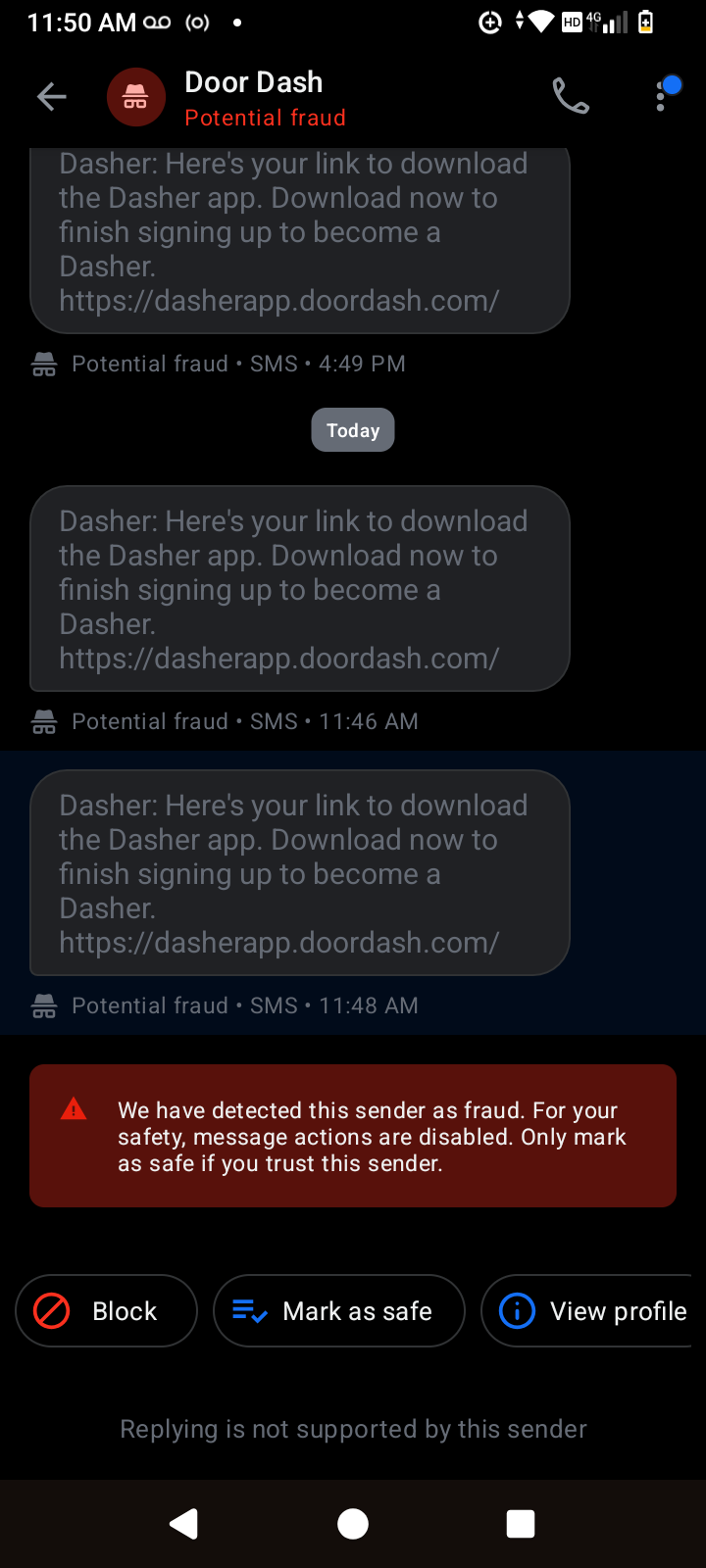 door dash a scam?