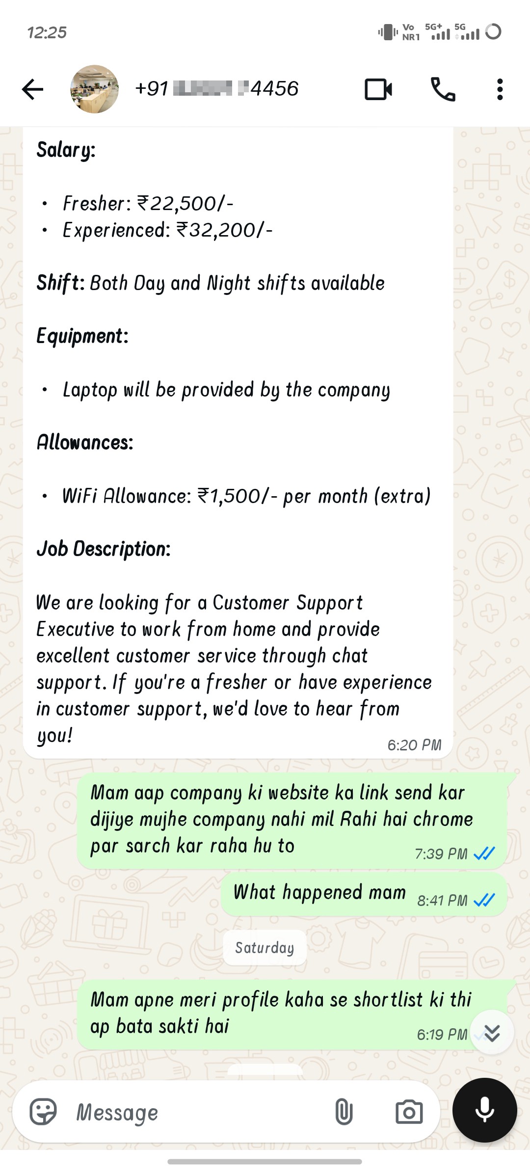 Job scam  - image 3
