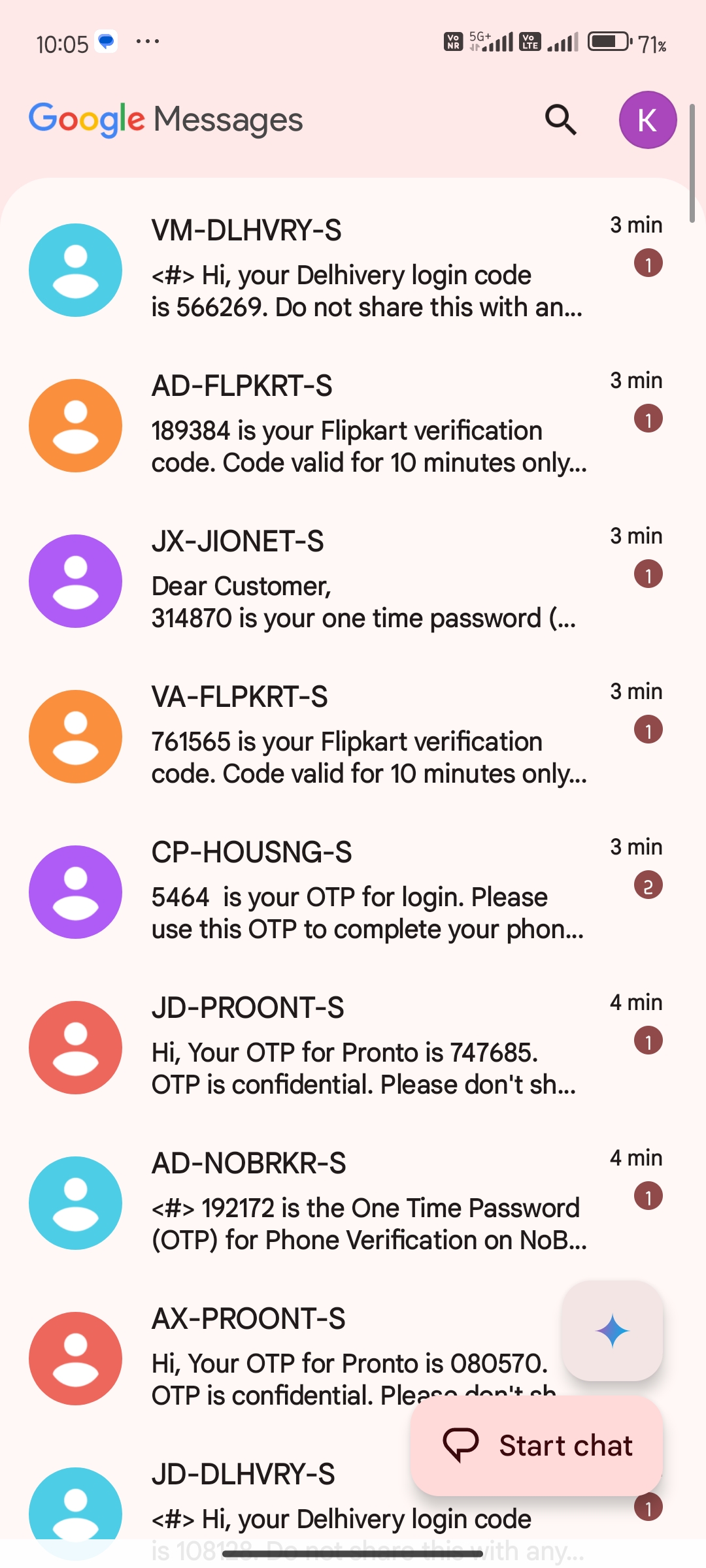 OTP FLOODING SCAM