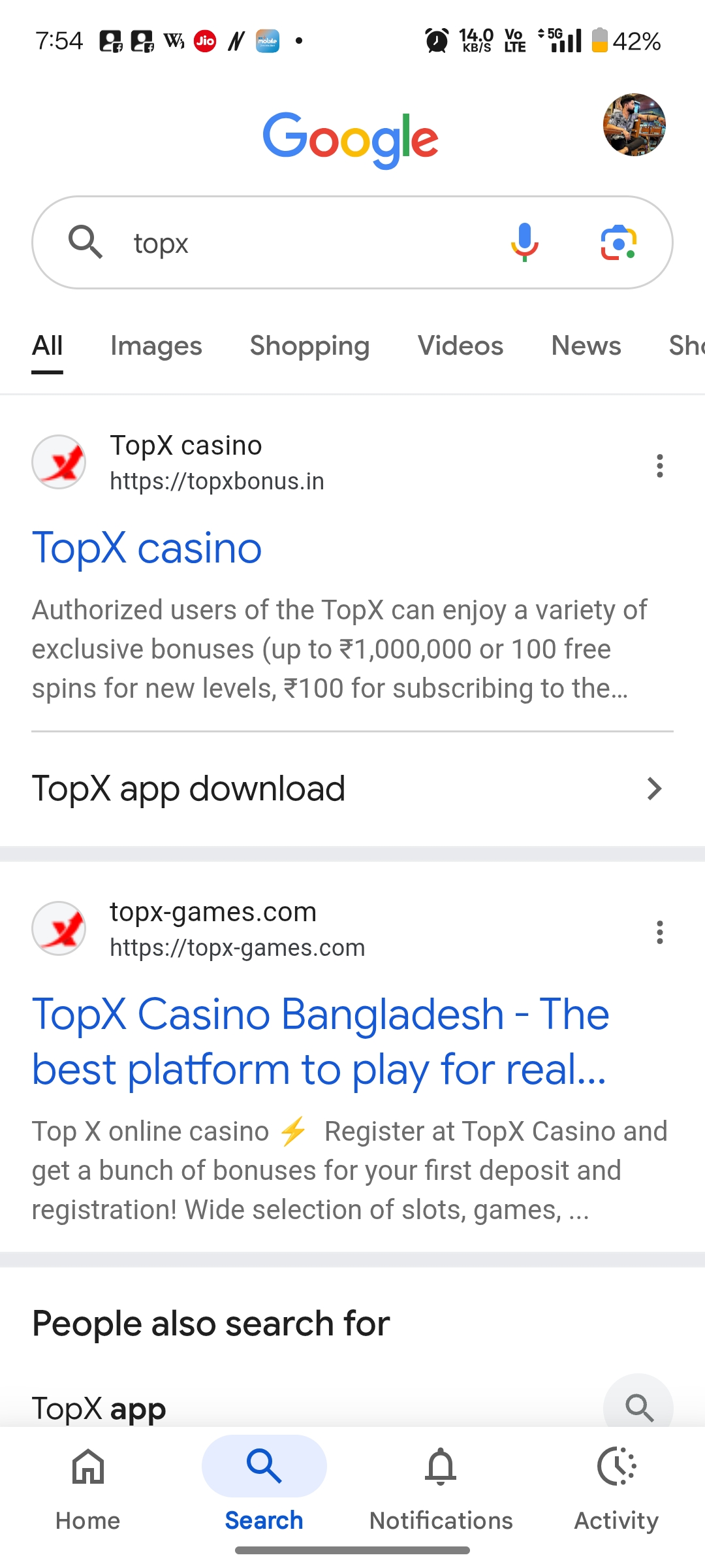 TopX game player call for you and give u best opportunity and scam - image 2