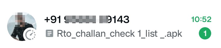 CHALLAN FRAUD.