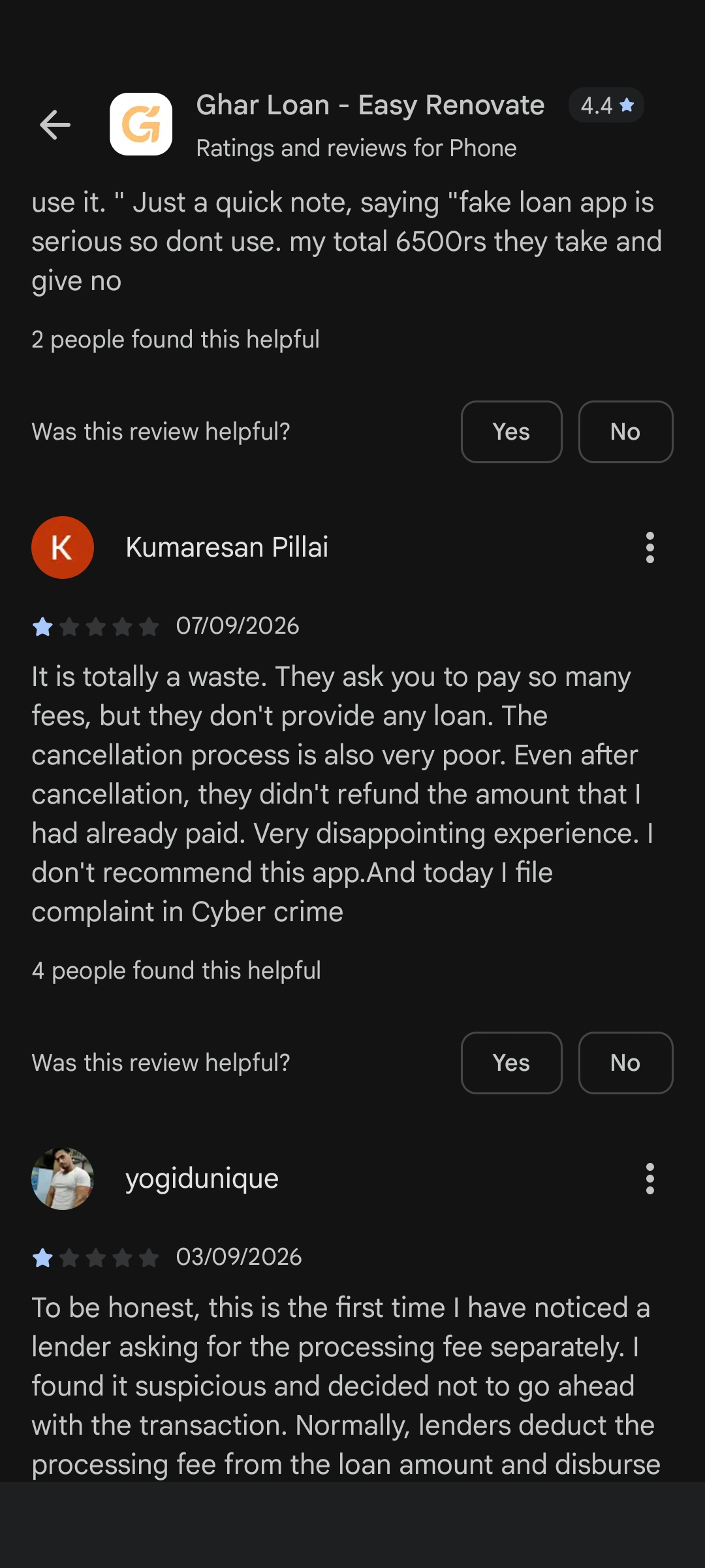 Ghar Loan App is a Scam App - image 5
