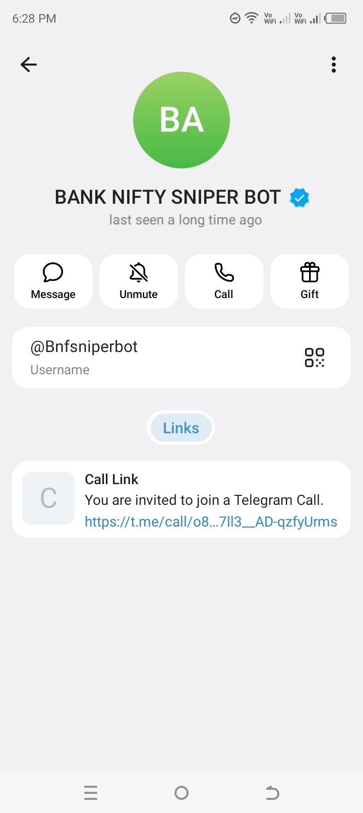 account handling scam by trading bot