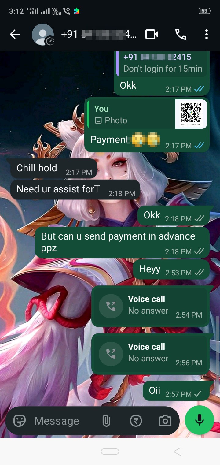 got scam while dealing acc - image 2