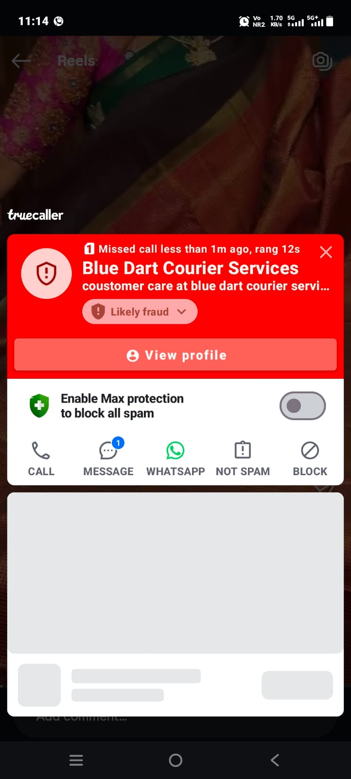 i was called repeatedly for 1 hour from this number  and they send the number