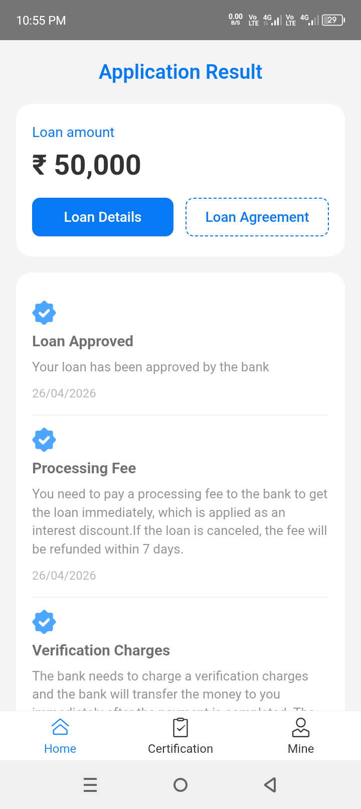  cola cash Jumpo loan App - image 2