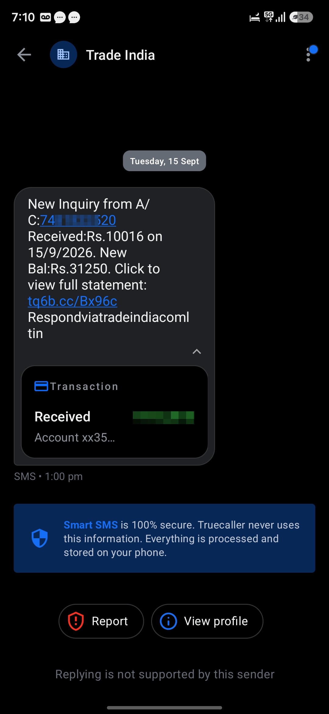 scammed levels high