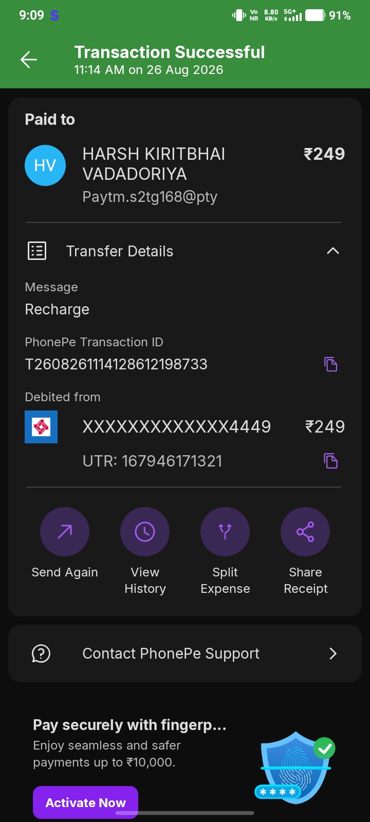  scammer 🤖 hersh kiritbhai vadadoriya☠️