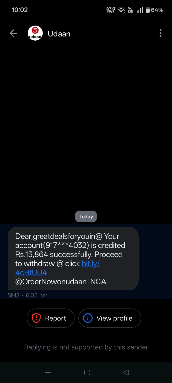 sms scammer 