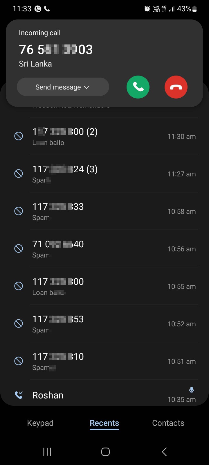 scamers..  plz stop this.. 
