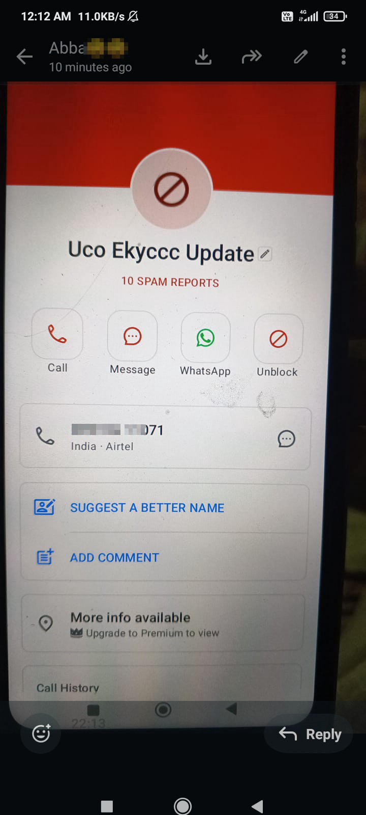 🚨 Bank Cashier KYC Scam – Lost ₹26,000 🚨 - image 2