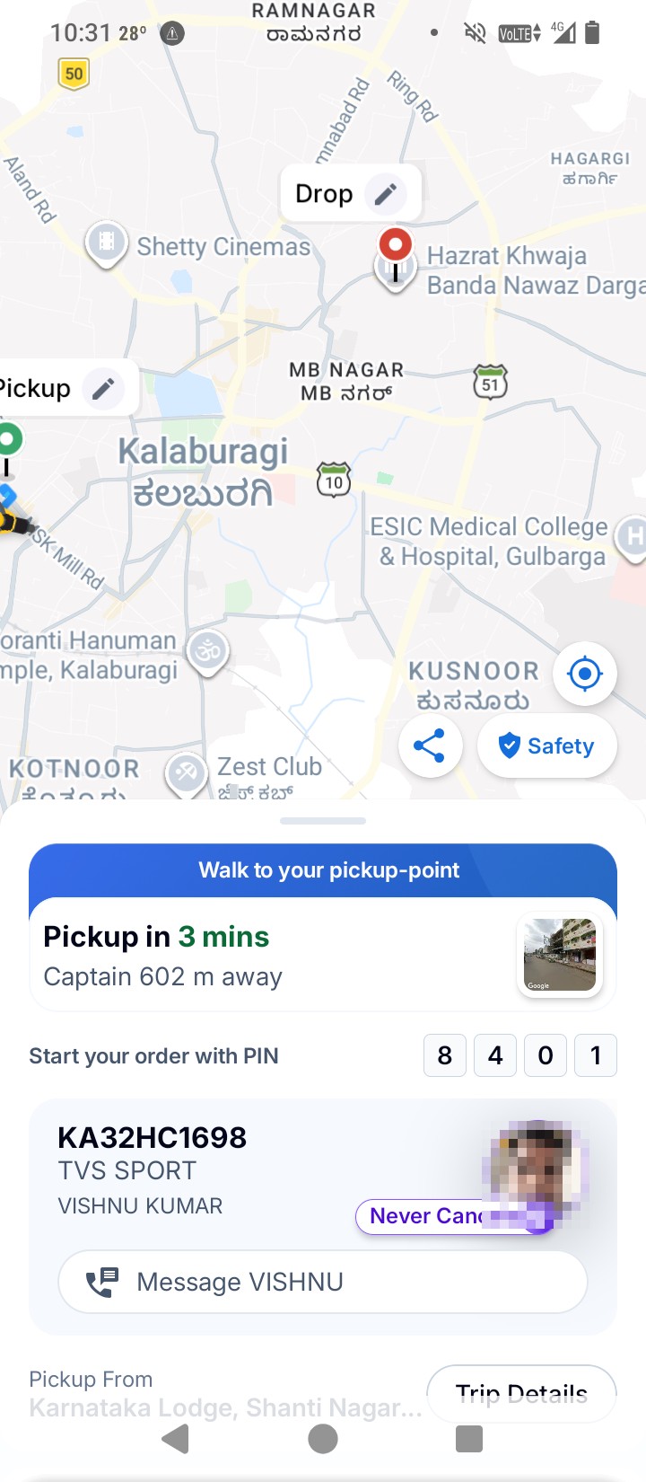 I have received calls from Rapido twice. - image 2