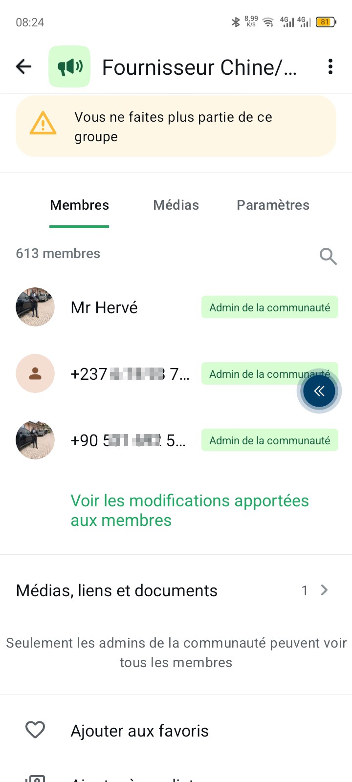 They are on WhatsApp