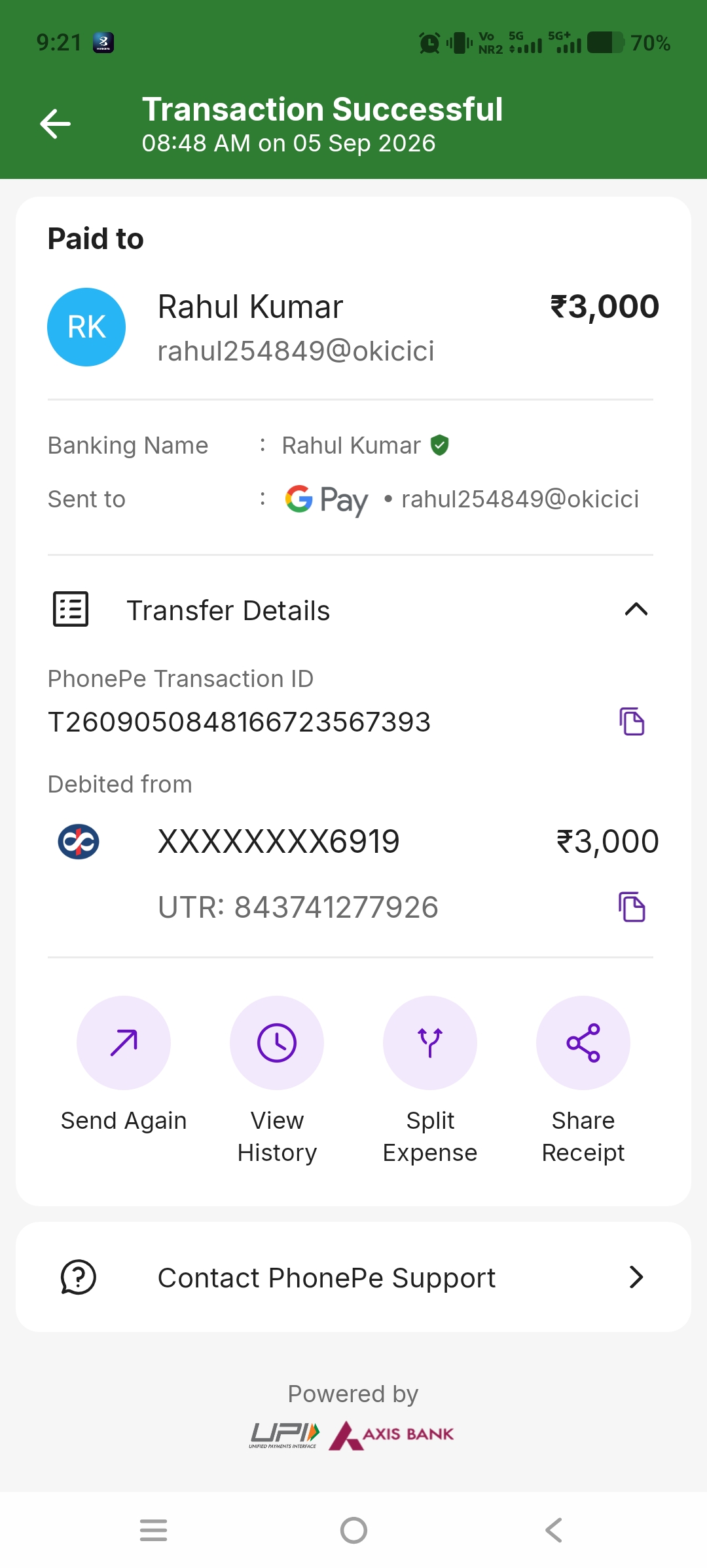 totally I paid 13000 - image 2