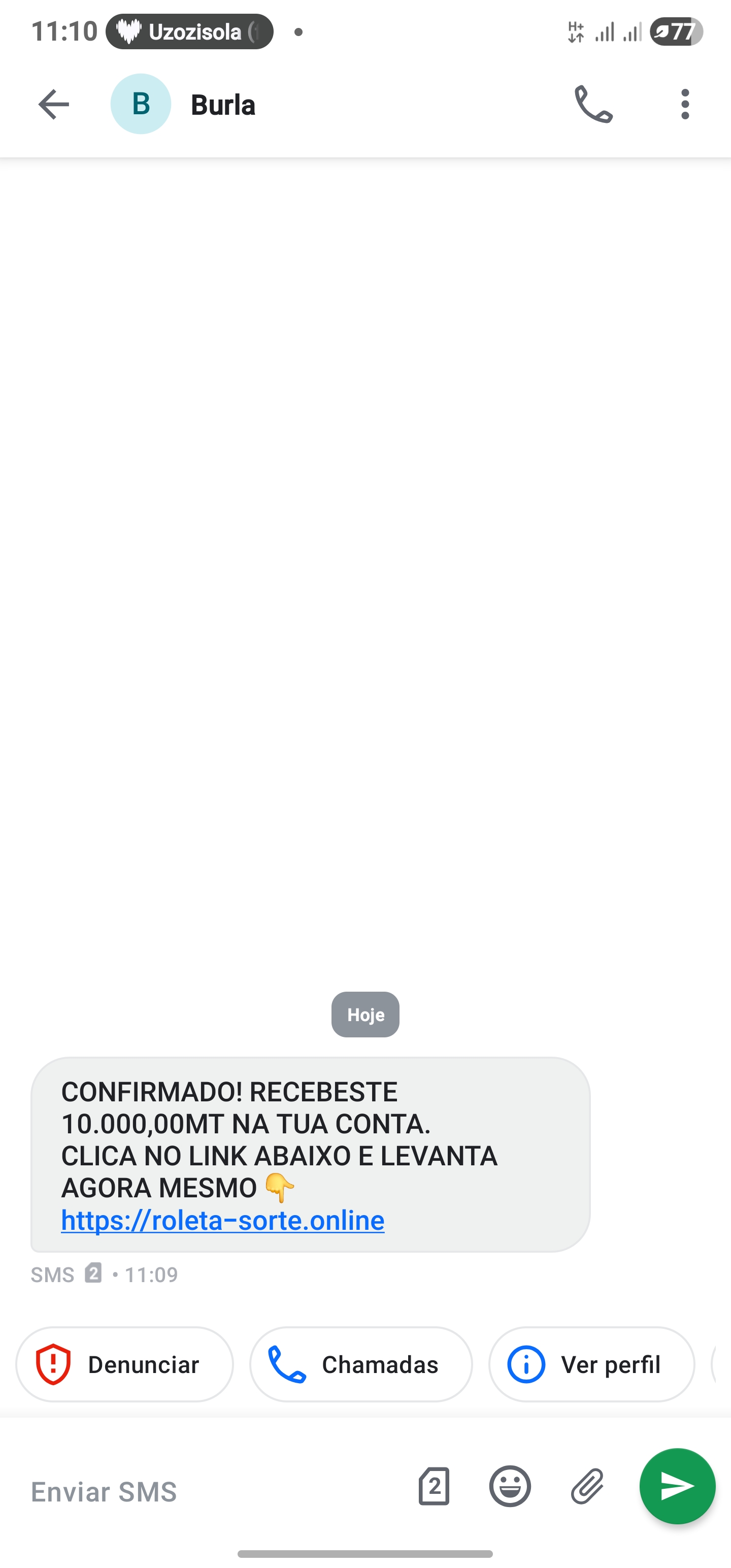 Another situation or attempted scams 