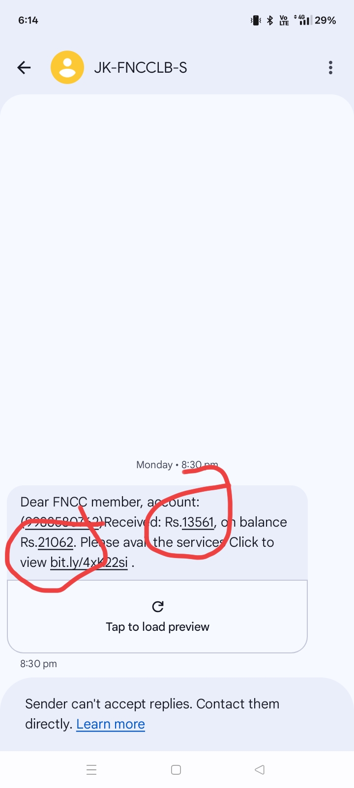 read this msg and explain me pls what is this???