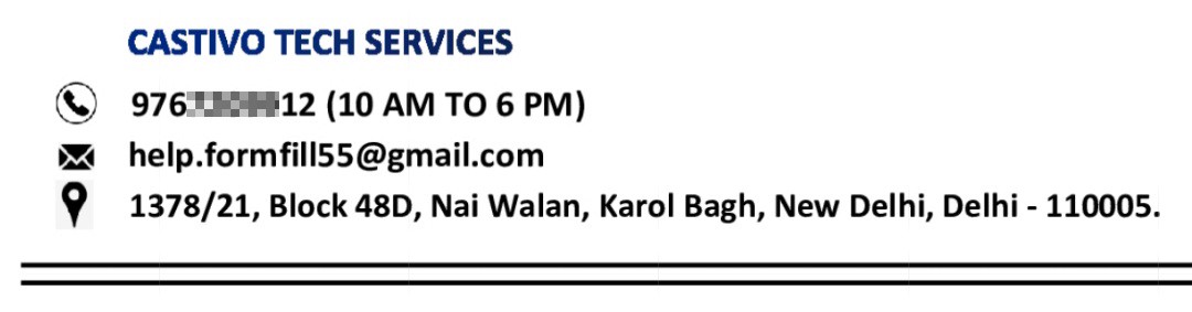 Online Form Filling Job Scam