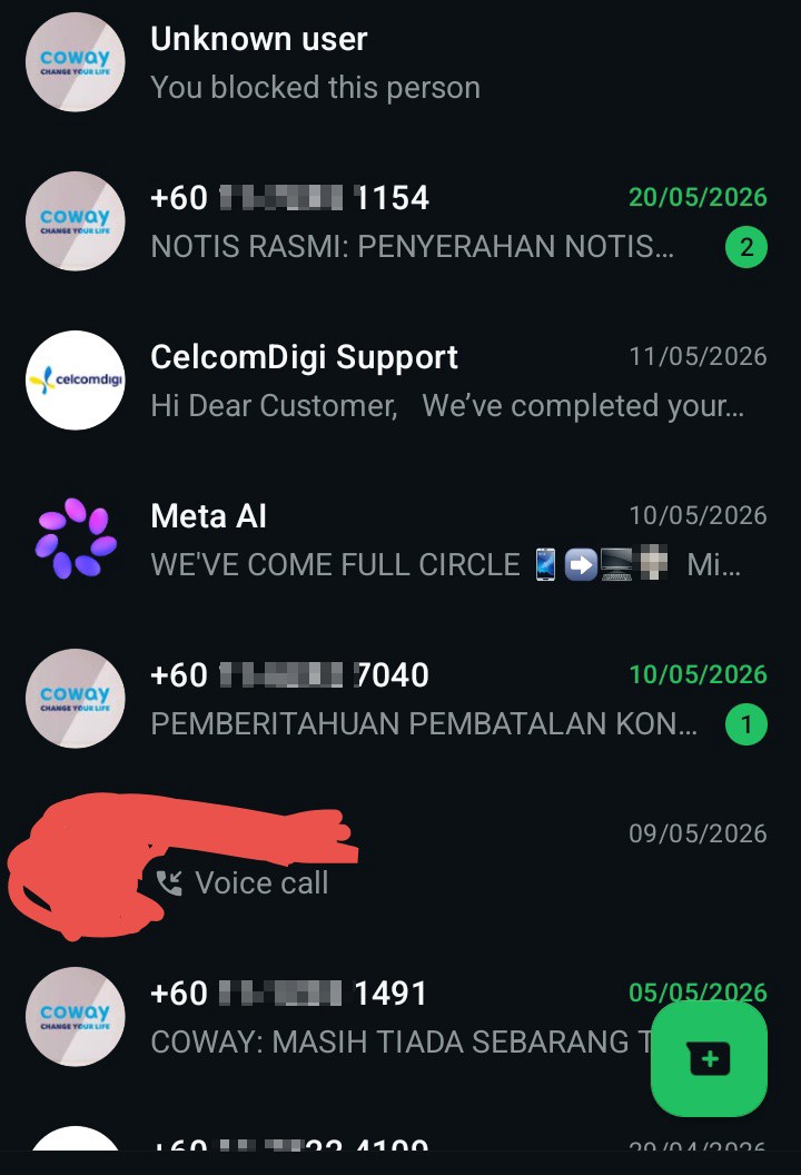 Unknown Coway messages and Coway spam messages - image 3